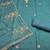 sea green unstitched thread embroidery handwork with embroidered dupatta silk blend dress material