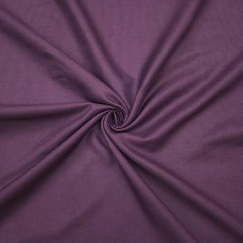 purple unstitched thread embroidery handwork with embroidered dupatta silk blend dress material 3