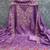 lavender unstitched thread embroidery with embroidered dupatta silk blend dress material