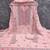 baby pink unstitched thread embroidery with embroidered dupatta georgette dress material