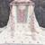 white unstitched thread embroidery with embroidered dupatta georgette dress material