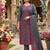 grey unstitched thread embroidery with embroidered dupatta parampara silk blend dress material
