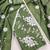 green unstitched thread embroidery with embroidered dupatta parampara silk blend dress material