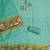 sea green unstitched jamdani weaving with woven embellished dupatta muga dress material