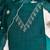 green unstitched thread embroidery with embroidered dupatta vichitra silk blend dress material