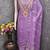 lavender unstitched weaving embroidered neck with woven embellished dupatta dress material