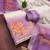 multi unstitched digital print with printed dupatta shimmer dress material
