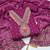 magenta unstitched weaving embroidered neck with woven embellished dupatta dress material