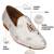 men's white colour fabric material slip-on ethnic shoes for men for weeding party occasion