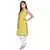 Yellow Free Size Georgette Designer Kurti