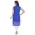 Blue Free Size Georgette Designer Kurti