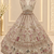 Light Cream Color Crystal Beads,Diamond,Sequins And Handwork Motif Work Silk_Blend Lehenga Choli