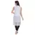 White Free Size Georgette Designer Kurti