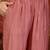 Dusty rose heavy work kurta with pant & dupatta set