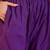 Purple hand-worked kurta with pant & jacquard dupatta set