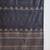 Black hand-worked kurta with pant & jacquard dupatta set