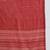 Maroon hand-worked kurta with pant & jacquard dupatta set