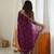 Designer Thread, Sequin Embroidery saree For Festive Party wear