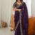 Designer Thread, Sequin Embroidery saree For Festive Party wear