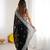 Designer Sequin Embroidery Saree For Festive Party wear