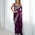 Designer Sequin Embroidery Saree For Festive Party wear