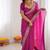 Designer Sequin Embroidery Badhani Saree for Festive Party wear