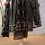 Black viscose printed kurta set