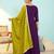 Wine silk blend embroidered anarkali set
