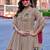 Royal Beige Embroidered Pakistani Suit with Designer Dupatta