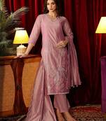 Premium Pink Embroidered Pakistani Suit with Designer Dupatta