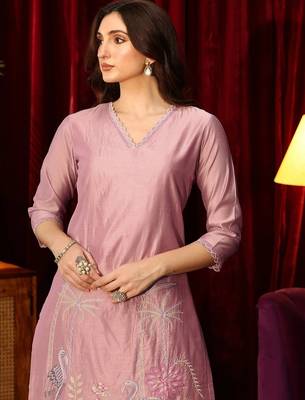 Premium Pink Embroidered Pakistani Suit with Designer Dupatta 4
