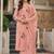 Peach Floral Embroidered Pakistani Suit with Designer Dupatta