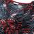 Women black & red pure cotton ethnic motifs printed angrakha kurta