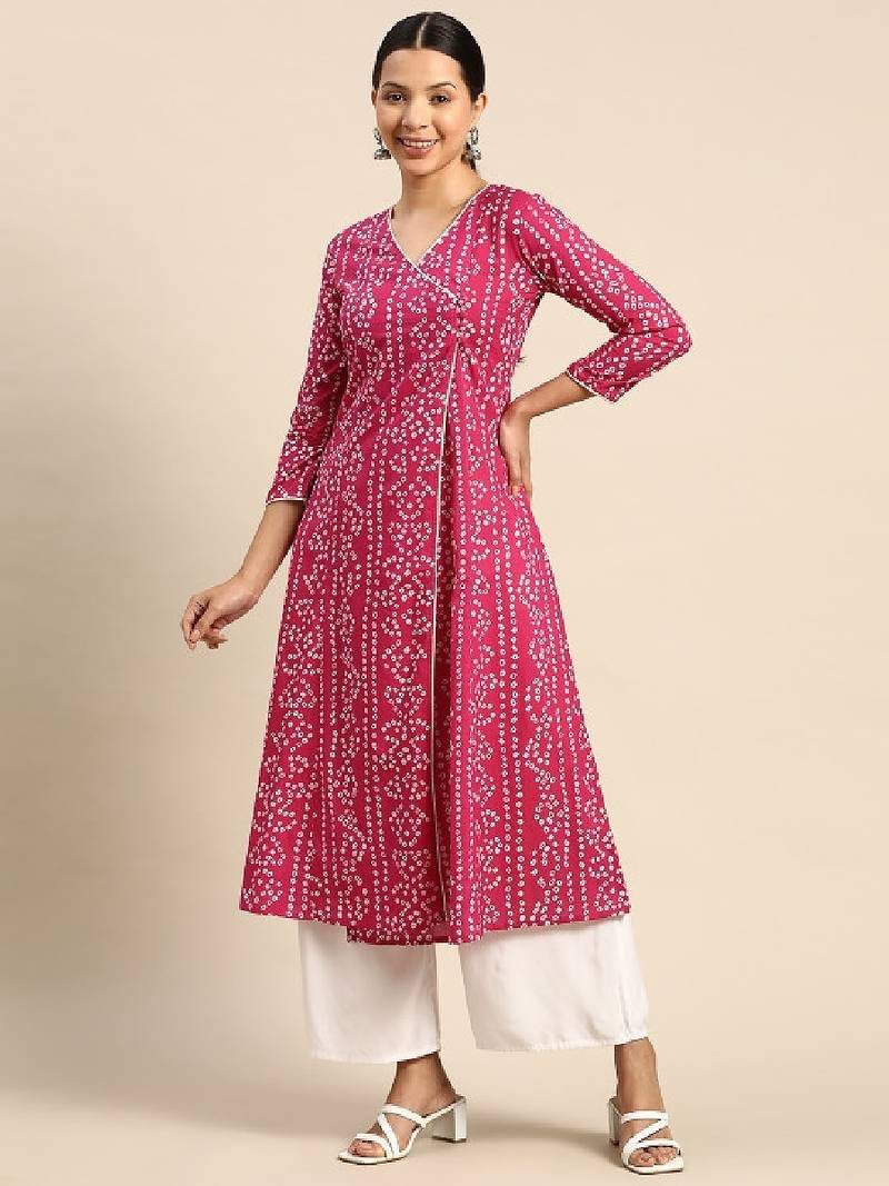 Bandhani printed kurta