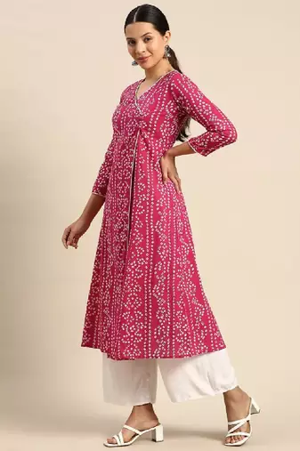 Bandhani printed kurta