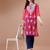 Pailey embroidered chikankari shadow work georgette straight kurta