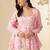 Women floral printed floral anarkali kurta