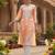 Ethnic motifs embroidered chikankari kurta