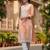 Ethnic motifs embroidered chikankari kurta