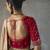 beige silk blend sequince designer border party wear saree