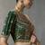 light beige silk blend sequince designer border party wear saree