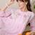 Women floral embroidered thread work floral anarkali kurta