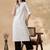 Women mandarin collar cotton kurta