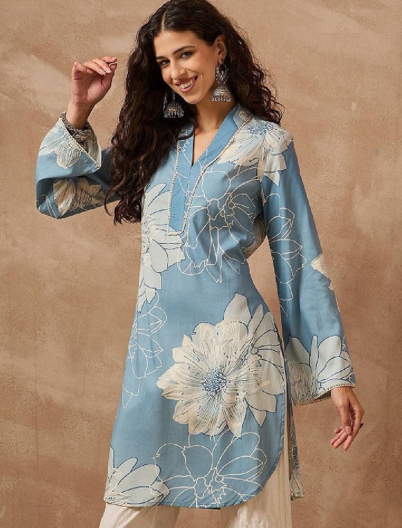 Women floral printed kurta