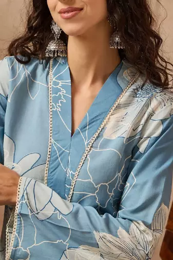 Women floral printed kurta