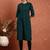 Women geometric printed daily pure cotton a-line kurta
