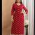Women maroon viscose rayon kurtas