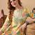 Women floral embroidered thread work floral kurta