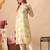Women floral embroidered thread work floral kurta