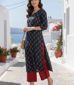 Women ethnic printed kurta